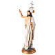 Resin Christ, handpainted resin, statue for 40 cm Easter Creche s3
