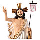 Cristo Resucitado estatua resina belén pascual 20 cm pintada a mano s2
