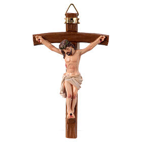 Jesus am Kreuz, handbemalte Resinfigur für 12 cm Osterkrippe