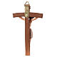 Cristo en la cruz resina belén pascual 12 cm pintada a mano s4