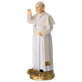 Estatua Papa Francisco de resina 14 cm