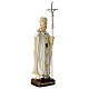 Estatua San Juan Pablo II resina 12 cm s3