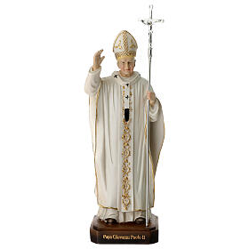 Figurka Św. Jan Paweł II, żywica malowana, 20 cm
