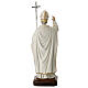 Saint John Paul II statue in colored resin 20 cm s5
