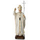 Statua Papa Giovanni Paolo II 30 cm resina dipinta s1