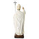 Statua Papa Giovanni Paolo II 30 cm resina dipinta s6