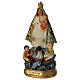 Our Lady of Charity del Cobre, painted resin statue, 5 in s3