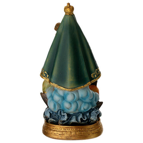 Nostra Signora Carità del Cobre statua resina dipinta 12 cm 4