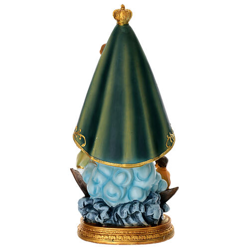 Statua Nostra Signora della Carità del Cobre resina dipinta 30 cm 6