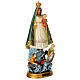 Estatua Virgen de la Caridad del Cobre resina pintada 40 cm s3