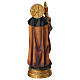 Saint Clare statue in painted resin 12 cm s4