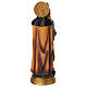 Statue of Saint Claire with monstrance, painted resin, 8 in s4