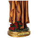 Santa Chiara statuetta resina dipinta 30 cm s4