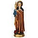 St Clare statue in painted resin 30 cm s1