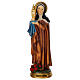 Saint Claire with monstrance, painted resin statue, 16 in s1