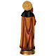 Saint Claire with monstrance, painted resin statue, 16 in s6