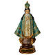 Madonna di San Juan de los Lagos resina dipinta 12 cm s1