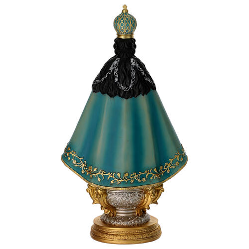 Nostra Signora di San Juan de los Lagos 30 cm resina dipinta 4