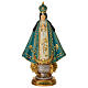 Nostra Signora di San Juan de los Lagos 30 cm resina dipinta s1
