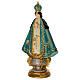 Nostra Signora di San Juan de los Lagos 30 cm resina dipinta s2