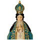 Madonna di San Juan de los Lagos 40 cm resina dipinta s2