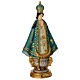 Madonna di San Juan de los Lagos 40 cm resina dipinta s5