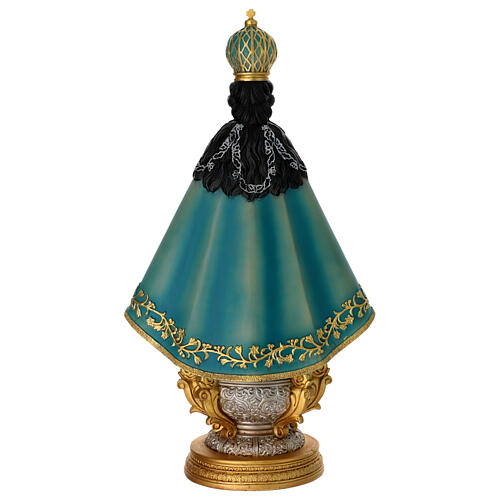 Statue of Virgin of San Juan de los Lagos 40 cm painted resin 6