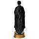 San Martino de Porres statua resina dipinta 30 cm s6