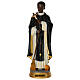 San Martino de Porres resina dipinta a mano 40 cm s1