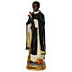 San Martino de Porres resina dipinta a mano 40 cm s5