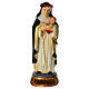 Saint Rose of Lima, painted resin, 5 in s1