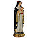 Estátua Santa Rosa de Lima resina pintada 20 cm s3