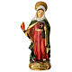 Statua Santa Marta 12 cm resina dipinta s1