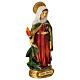 Statua Santa Marta 12 cm resina dipinta s2
