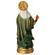 Statua Santa Marta 12 cm resina dipinta s4