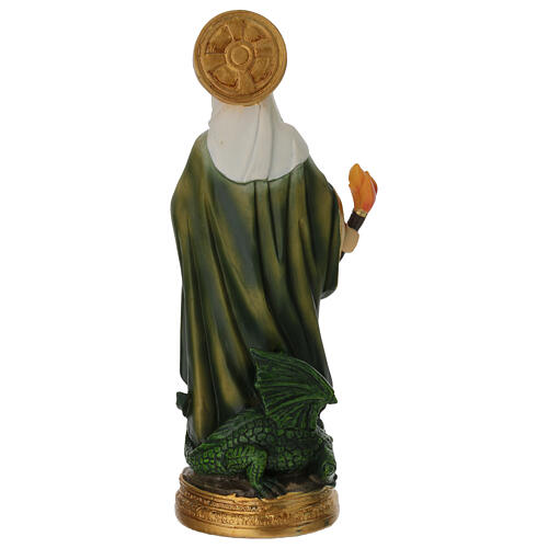 Sainte Marthe statue résine peinte 20 cm 6