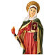 Saint Martha of Bethany, hand-painted resin statue, 16 in s2