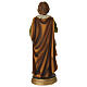 Statua Sant'Isidoro agricoltore resina dipinta 20 cm s4