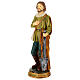 Heiliger Isidor der Bauer – handbemalte Resin-Statue, 40 cm s3