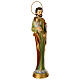 St. Joseph with Child and lily, stylised statue, 12 in s3