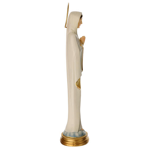 Our Lady of Fatima stylized statue 30 cm painted resin 4