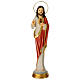 Statua Sacro Cuore Gesù stilizzata 30 cm resina s1