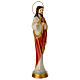 Statua Sacro Cuore Gesù stilizzata 30 cm resina s3