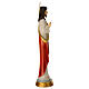Statua Sacro Cuore Gesù stilizzata 30 cm resina s4