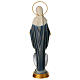 Stylised statue of Our Lady of Graces with Miraculous Medal, resin, 12 in s4