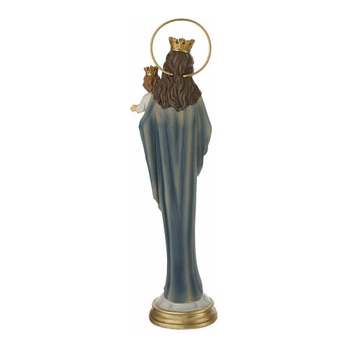 Mary Help of Christians, stylised resin statue, 12 in 5