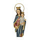 Maria Ausiliatrice statua resina stilizzata 30 cm s2