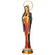 Immaculate Heart of Mary, stylised statue of painted resin, 12 in s2