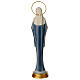 Immaculate Heart of Mary, stylised statue of painted resin, 12 in s5