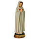 Maria Rosa Mistica statua 20 cm resina dipinta s2